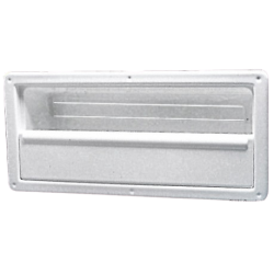 Sidelomme i hvit ABS