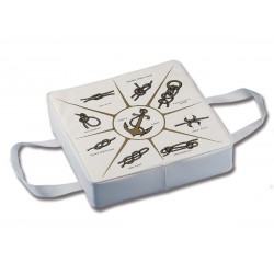 Wit reddingsvest met 100 N drijfvermogen