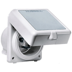 Polycarbonate 16A watertight plug 220V - Hubbell