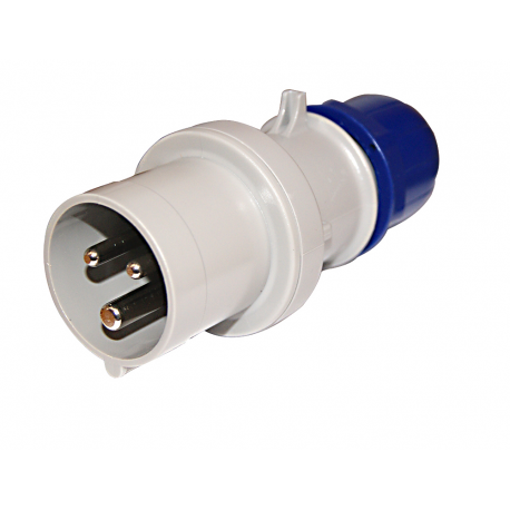 Industrial plug 16A 220V watertight IP44 - CBE