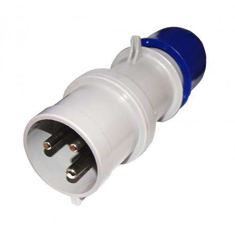 Industrial plug 32A 220V watertight IP44 - CBE