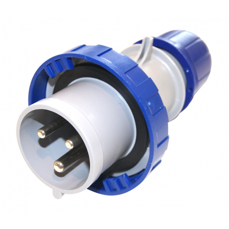 Industrial plug 125A 220V waterproof IP67 - CBE