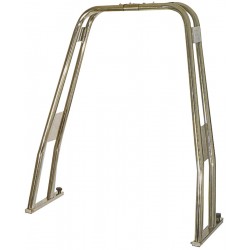 Sammenleggbart veltebøyle i rustfritt stål