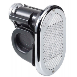 Verchroomde elektropneumatische inbouwhoorn - Marco