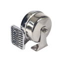 12V ABS Krom Elektromagnetisk Horn + Brakett - Marco