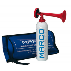 Acoustic gas trumpet 750 ml. RINA approved