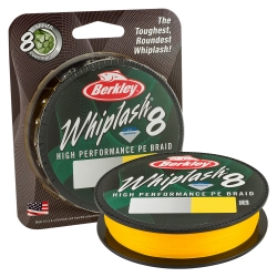 Berkley Whiplash 8 0.10MM braided 150M YEL