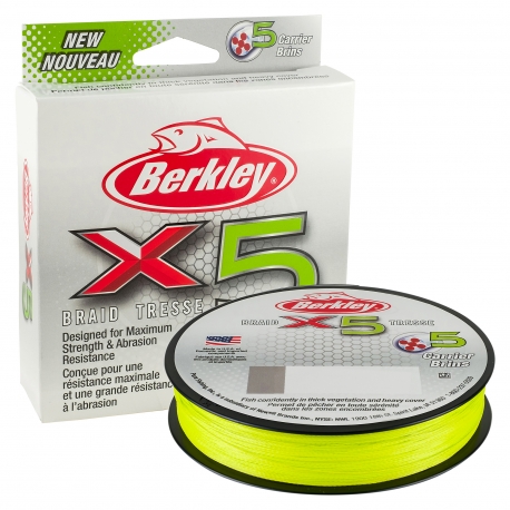 Berkley X5 Braid 0.25MM braided 300M FLGRN