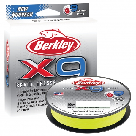 Berkley X9 Braid 0.06MM braided 300M FLGRN