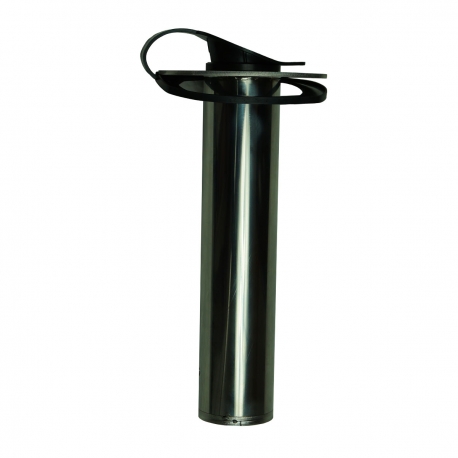 Vertical 0° rod holder with cap - Jonian Sea