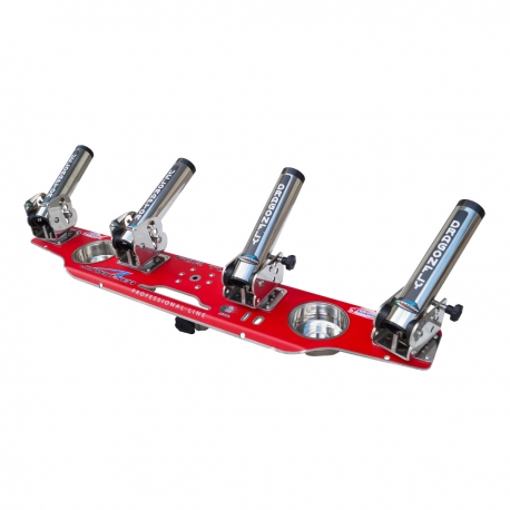 For Tuna three Dragonfly rod holders with recessed base - Jonian Sea