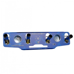 Raket met drie hengelsteunen en een 0° vlakke verbinding - Jonian Sea