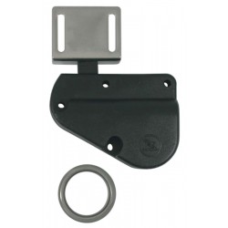 Plastic closure and stainless steel striker