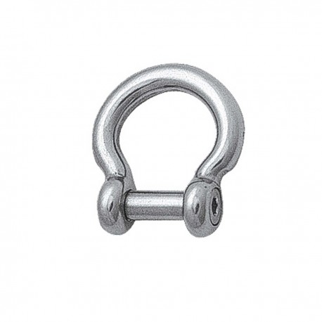 AISI 316 stainless steel shackle with hexagon socket pin