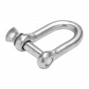 Straight shackle in hot-dip galvanized steel