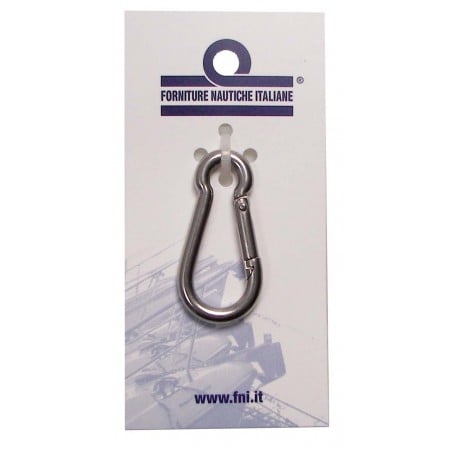 AISI 316 stainless steel carabiner