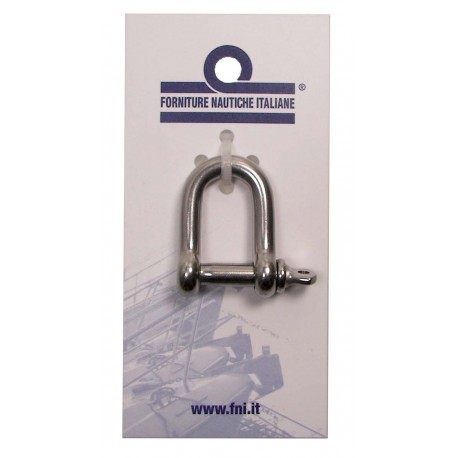 AISI 316 stainless steel straight shackle