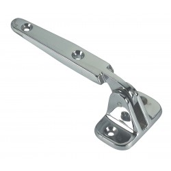 Chromed brass hinge