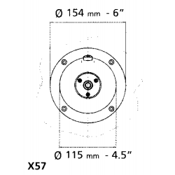 Flange X57 2
