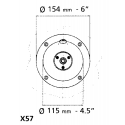 Flange X57