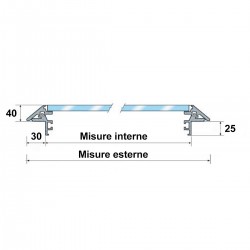 FlushLine manhole protruding only 24 mm from the deck, radius 42 mm 2