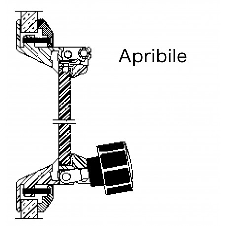 Rectangular Flush Portlight with rounded edges