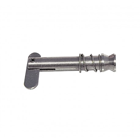 Stainless steel spring loaded removable pin