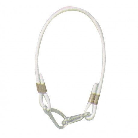 Safety cable for outboard motors