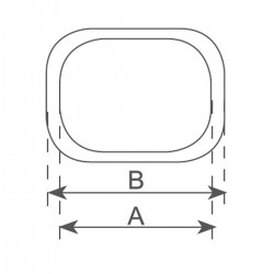 Profile manhole in anodized light alloy 2