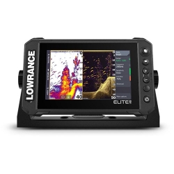 Lowrance Elite FS™ 7 Fishfinder + HDi 83/200 Skimmer Transducer 2