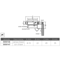 Mini golvlyftare i rostfritt stål 316 2