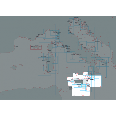 Nautical chart - Sicily