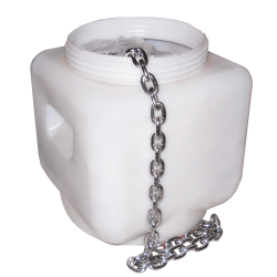 50m kalibrert 316 rustfritt stålkjede 2