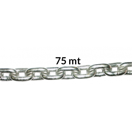 Calibrated 316 stainless steel chain 75mt
