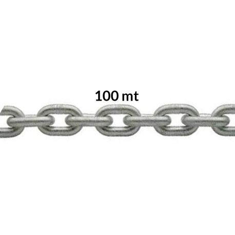 Galvanized chain calibrated 100mt