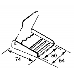 Gesp van roestvrij staal 2