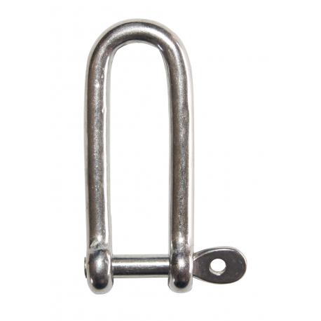 Stainless steel shackle long pin unmissable
