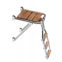 Miniplattform med 3-trinns stige