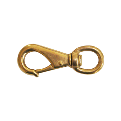 Brass "kong" snap hook