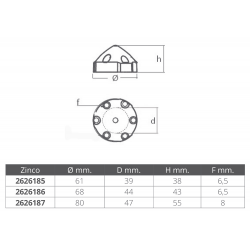 6-reikäinen potkuri 2