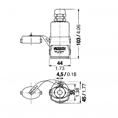 Polycarbonate socket and plug