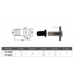 Rubber/steel exhaust 2
