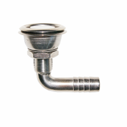 Gebogen ventilatieopening van roestvrij staal 316