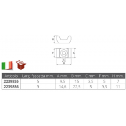 Supporto a sella per fascette 2