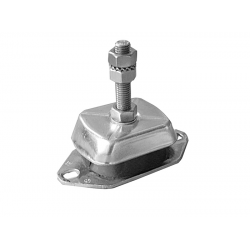 Galvanized steel support with pin