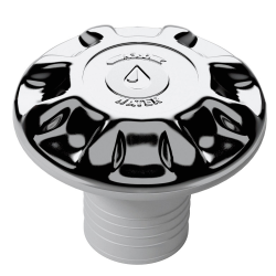 Verchroomde nylon dekvullers