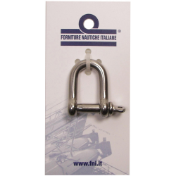 Stainless steel shackle on blister