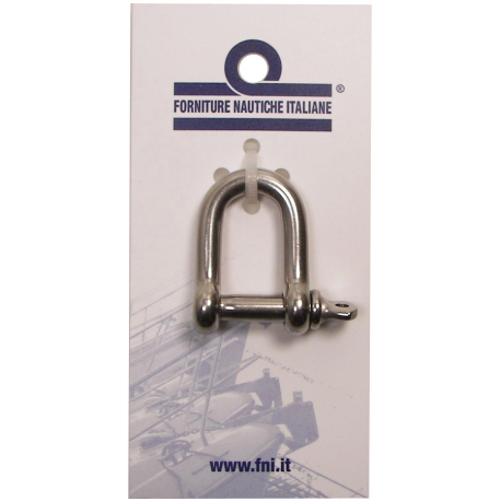 Stainless steel shackle on blister