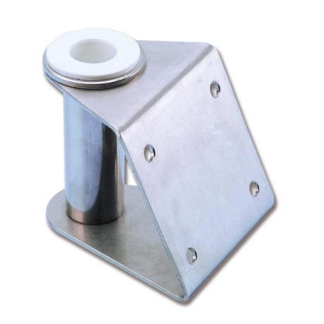 Stainless steel support for gangways