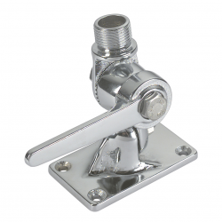 Dubbelledad mässingsbas